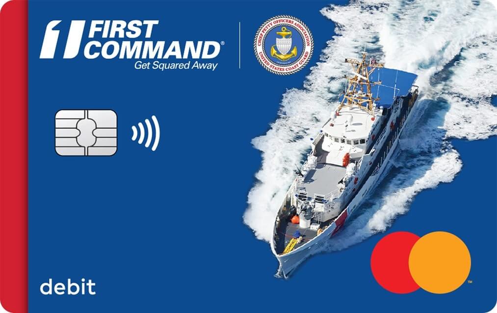 First Command CPOA exclusive debit card.